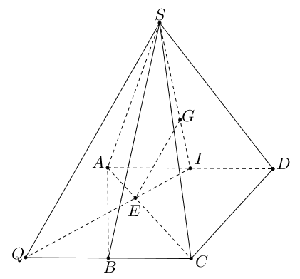 Cho hình chóp \(S.ABCD\). Gọi \(M\), \(N\) l (ảnh 2)