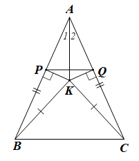 Cho tam giác \[ABC\] có \[A (ảnh 1)