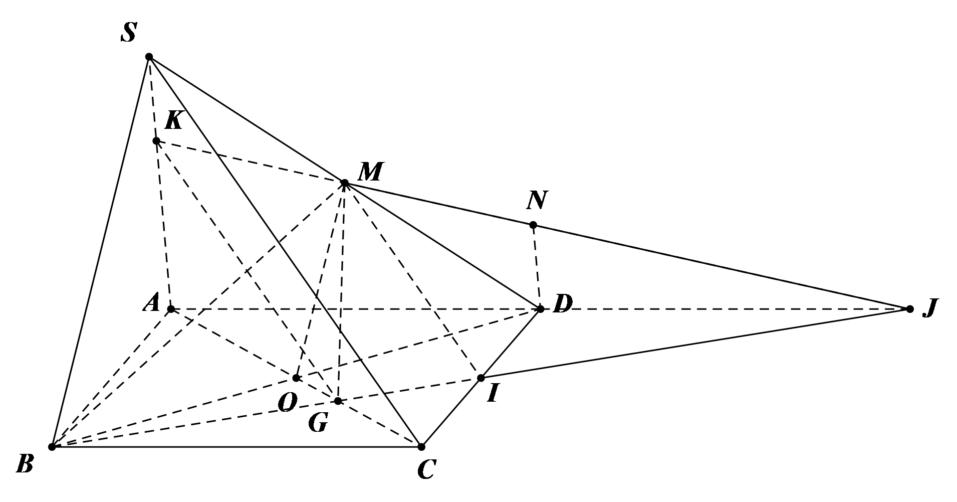 Cho hình chóp \(S.ABCD\) (ảnh 1)