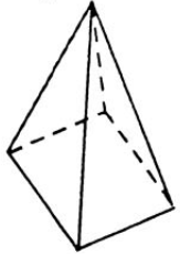 Câu 19: Hình nào sau đây là hình tứ diện? (ảnh 1)