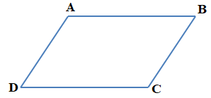 Cho hình bình hành ABCD trong các khẳng định sau, khẳng định nào sai? (ảnh 1)