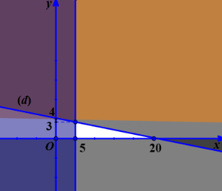 Cửa hàng của cô Liên có hai loại bưởi, bưởi loại I có giá là 400 000 đồng một quả, bưởi loại II có giá là 80 000 đồng một quả. Cô Liên chọn một lượng bưởi để làm giỏ quà cho khách hàng, biết số bưởi loại II ít nhất phải chọn là 5 quả. (ảnh 1)