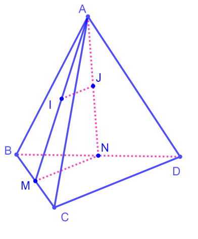 Đáp án đúng là: D Hai đường thẳng phân biệt (ảnh 1)