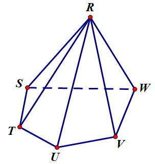 Trong các hình vẽ sau, hình nào là hình tứ diện? (ảnh 4)