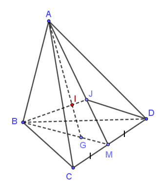 Ta có: \(\left( {SMN} \right) \cap \l (ảnh 1)