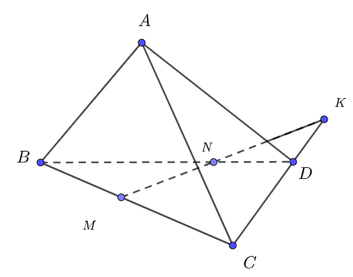 Chọn D Giao tuyến của hai  (ảnh 1)
