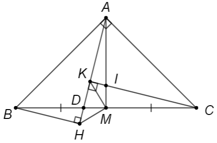 Cho tam giác \(\Delta AB (ảnh 1)