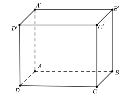 Hình hộp chữ nhật có mấy cạnh? A. 4; B. 6; C. 8; D. 12. (ảnh 1)