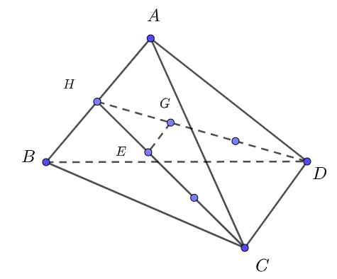 Vậy giao tuyến của \((SAB)\)và \(\ (ảnh 1)