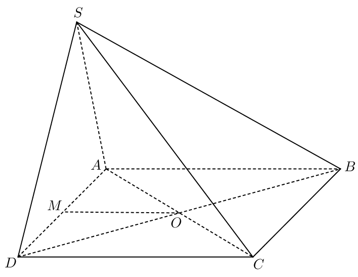 Gọi \(E,F\) lần lượt l&agrave; trung điểm của (ảnh 1)