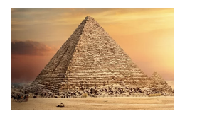 Kim tự tháp Ai Cập có dạng hình gì? (ảnh 1)