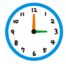 Look at the picture and choose the letter A, B, C or D to complete the sentences.What time is it? - It’s ________________. (ảnh 1)