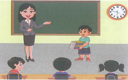 Hôm nay cô Hoa sẽ phát phần thưởng cho các bạn đạt danh hiệu học sinh giỏi của lớp 3A. Mỗi bạn sẽ được tặng thưởng 8 quyển vở. Bình đếm được trên bàn cô giáo có 80 quyển vở. Hỏi lớp 3A có bao nhiêu học sinh giỏi? (ảnh 1)