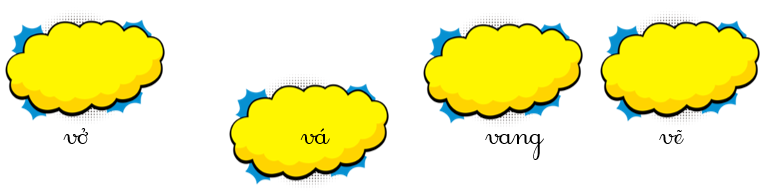 Tập đọc từ sau (ảnh 1)