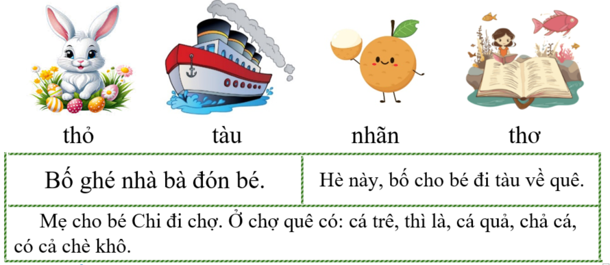 Tập đọc thỏ tàu (ảnh 1)