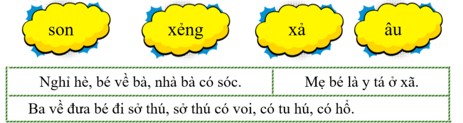 Tập đọc  son xẻng xả (ảnh 1)