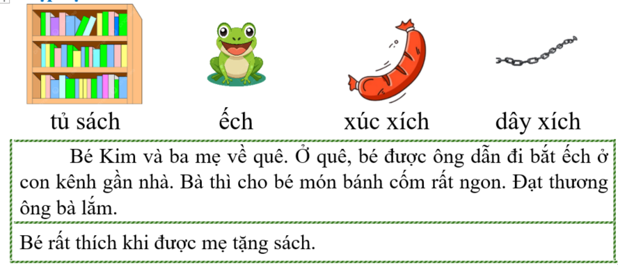Tập đọc tủ sách (ảnh 1)