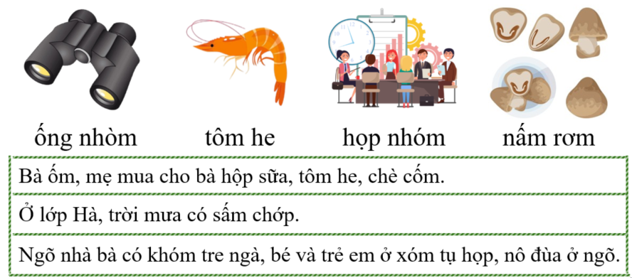 Tập đọc ống nhòm (ảnh 1)