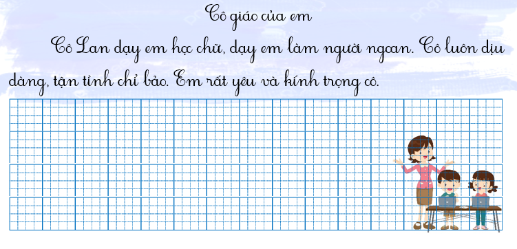 Tập chép đúng chính tả (ảnh 1)