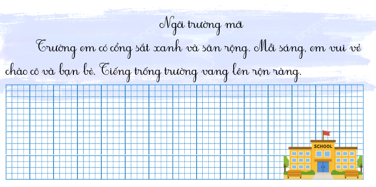 Tập chép  đúng chính tả (ảnh 1)