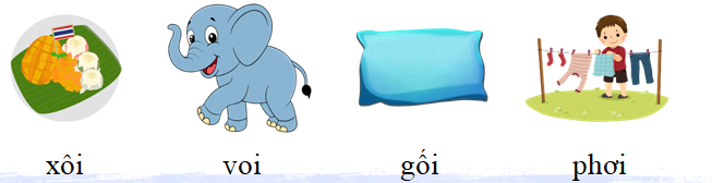 Tập đọc xôi voi gối phơi (ảnh 1)