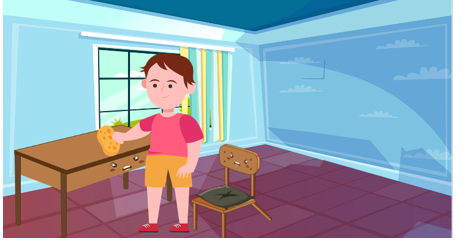 Câu chuyện khuyên chúng mình phải có trách nhiệm gì?   A. Phải biết trân trọng, giữ gìn đồ vật (ảnh 1)