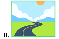 Hình nào dưới đây có dạng đường gấp khúc? (ảnh 3)