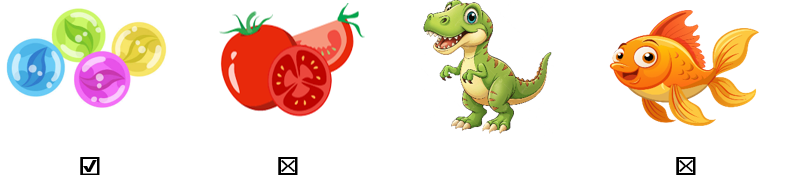 Em hãy đánh dấu “☑” vào hình có chứa chữ “b” đánh dấu ☒ vào hình có chứa chữ “c”. (ảnh 2)