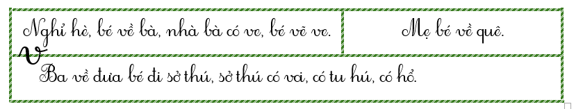 Tập đọc từ sau (ảnh 2)