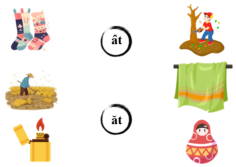 Nối đúng hình ảnh với vần (ảnh 1)