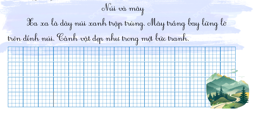 Tập chép múi và mây (ảnh 1)