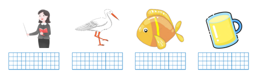 Điền từ thích hợp vào chỗ trống. Viết chữ “cá, cò, cô, ca” dưới hình phù hợp. (ảnh 1)