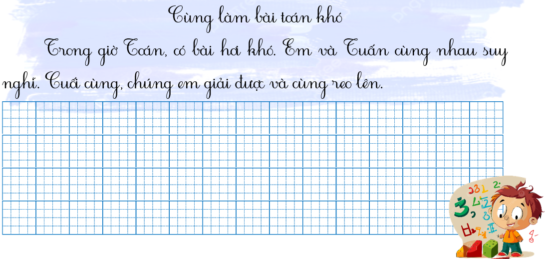 Tập chép Cùng làm bài toán khó (ảnh 1)
