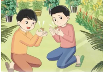 Nam và Lâm nhặt được thứ gì? (ảnh 1)