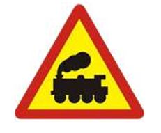 Hình ảnh sau phù hợp với loại biển báo nào?   A. Biển báo cấm  (ảnh 1)