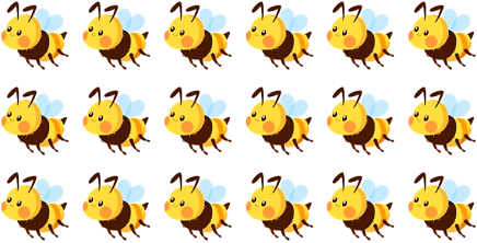 Số?  a) 1/3 số con ong là ………. con ong  b) 1/6 số con ong là ………. con ong (ảnh 2)