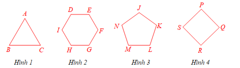 Trong các hình sau, hình nào là hình lục giác đều? (ảnh 1)