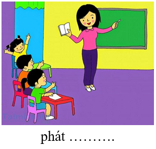 Điền từ thích hợp vào chỗ trống. (ảnh 1)