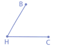 Dùng thước đo góc để đo các góc sau rồi ghi kết quả vào chỗ chấm: (ảnh 2)