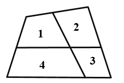 Hình bên có bao nhiêu hình tứ giác? A. 6 tứ giác B. 7 tứ giác C. 8 tứ giác D. 9 tứ giác (ảnh 2)
