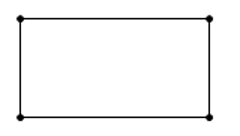 Hãy vẽ để tìm tâm đối xứng và trục đối xứng (nếu có) của hình chữ nhật dưới đây: (ảnh 1)