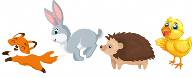 A cartoon of a rabbit and a hedgehog

AI-generated content may be incorrect.