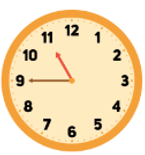 Look at the picture and choose the letter A, B, C or D to complete the sentences.What time do you have lunch? - I have lunch at ________________. (ảnh 1)