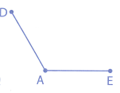 Dùng thước đo góc để đo các góc sau rồi ghi kết quả vào chỗ chấm: (ảnh 4)