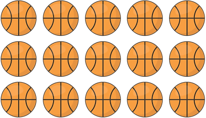 Số?   a) 1/5 số bóng là ……….. quả bóng.  b) 1/3 số bóng là ……….. quả bóng. (ảnh 2)