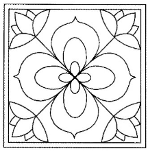 Hình vẽ bên có số trục đối xứng là (ảnh 1)