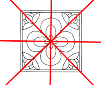 Hình vẽ bên có số trục đối xứng là (ảnh 2)