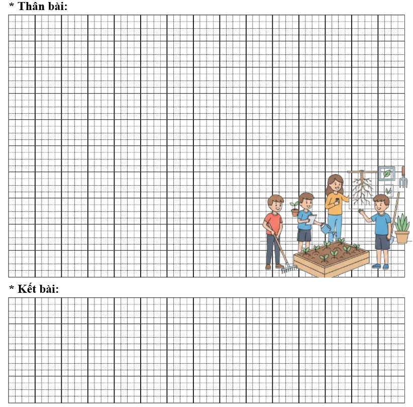 Đề 2: Thuật lại hoạt động trồng cây mà em đã được tham gia, chia sẻ cảm xúc của mình. (ảnh 2)