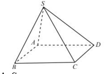 Cho hình chóp S.ABCD có đáy ABCD là hình bình hành. Xét vị trí tương đối của đường thẳng SA và BC (ảnh 1)