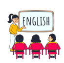 Look at the picture and choose the letter A, B, C or D to complete the sentences.My favourite subject is English because I want to be an ______________. (ảnh 1)